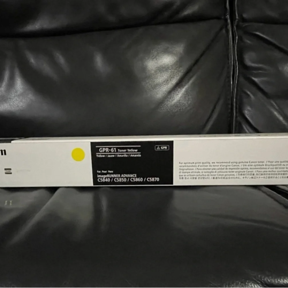 Genuine Canon GPR-61 Toner Yellow GPR-61 Yellow Toner